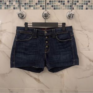 7 FOR ALL MANKIND‎ | BUTTON UP DENIM SHORTS